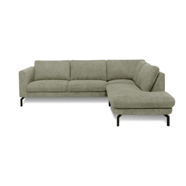 Gaiši zaļš stūra dīvāns (ar labo stūri) Gomero – Scandic