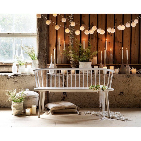 Balts koka sols Rowico Carmen-image-1