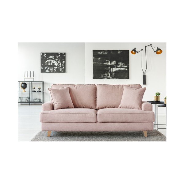 Rozā divvietīgs dīvāns Cosmopolitan design Madrid-image-3