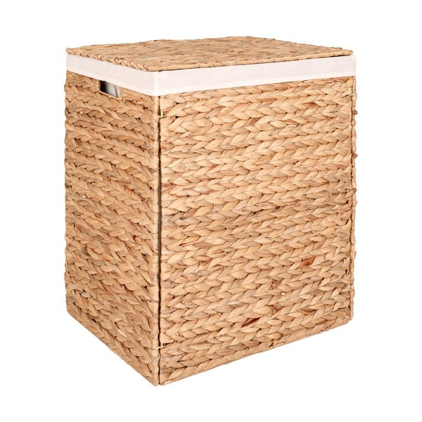 Dabīga toņa veļas grozs no ūdens hiacintes Passo – House Nordic