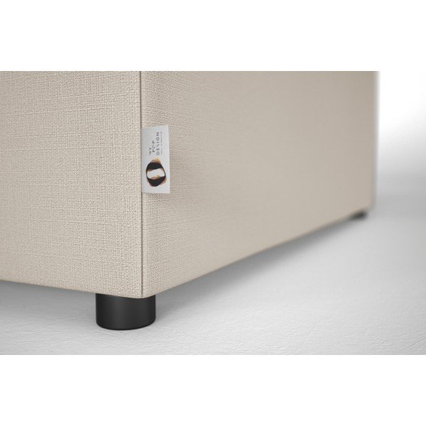 Krēmkrāsas izvelkams otomans My Pop Design Brady, 80 cm-image-4