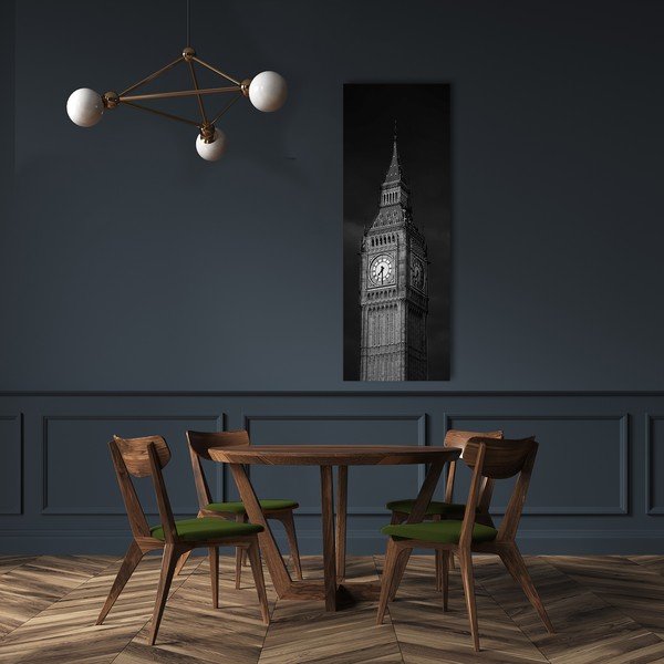 Attēls Styler Canvas Silver Big Ben, 45 x 140 cm-image-1