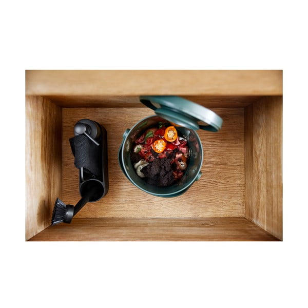 Melns virtuves konteiners bio atkritumiem Zone Bio, 3 l-image-4