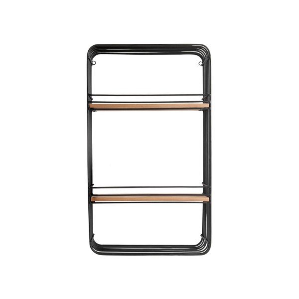 Melns sienas plaukts Leitmotiv Rectangle