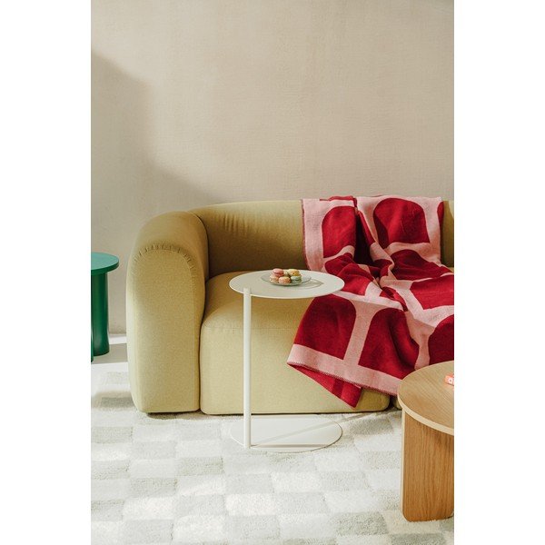 Tērauda apaļš sānu galdiņš 41x40 cm Ande – noo.ma-image-1