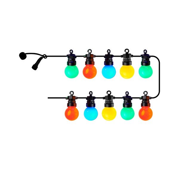 Lampiņu virtene spuldžu skaits 10 gab. garums 300 cm Lucas Multi – Sirius