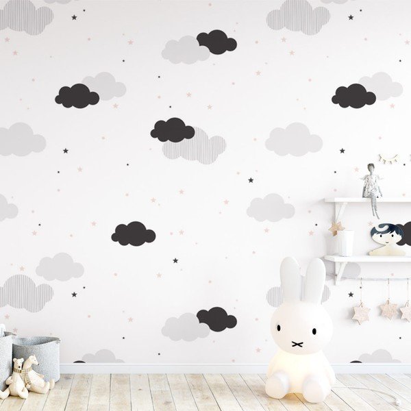 Bērnu tapetes 50x280 cm Clouds – Dekornik-image-1