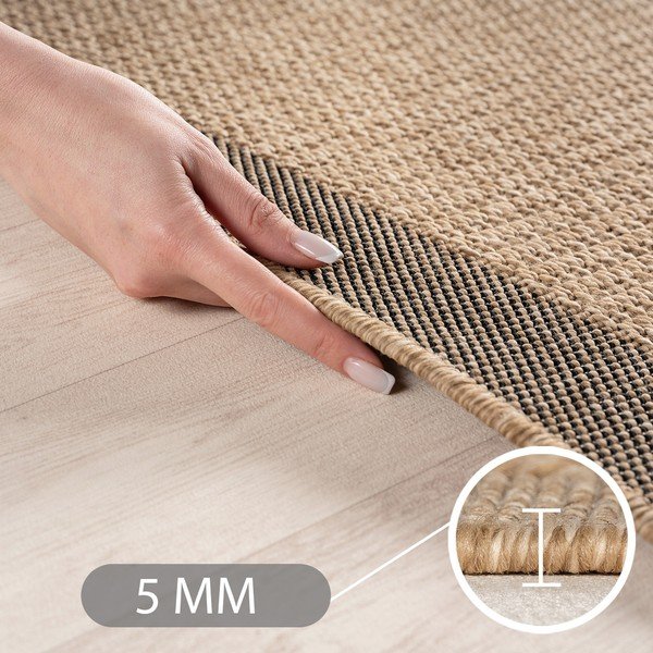 Brūns iekštelpu un āra celiņa paklājs 80x250 cm Timber 1402 – Ayyildiz Carpets-image-4
