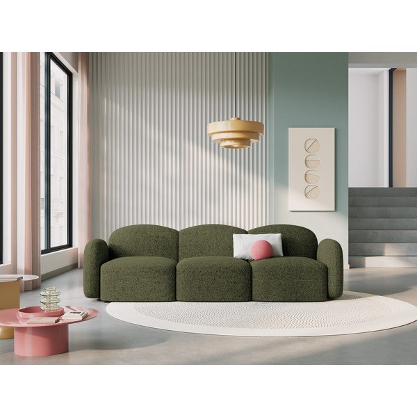 Zaļš dīvāns 272 cm Blair – Micadoni Home-image-1