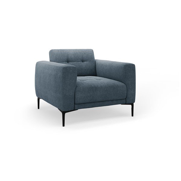 Tumši zils atpūtas krēsls Bemy – Micadoni 