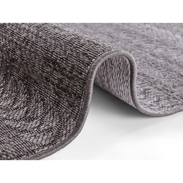 Tumši pelēks āra paklājs NORTHRUGS Granado, 80 x 150 cm-image-2