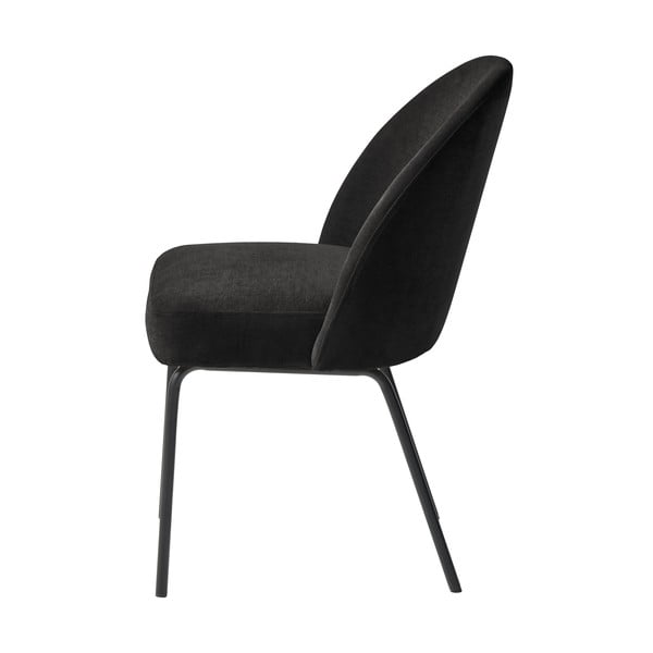 Melns pusdienu krēsls Creston – Unique Furniture-image-4