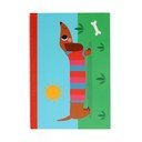 A5 izmēra pierakstu klade 60 lpp. Sausage Dog – Rex London
