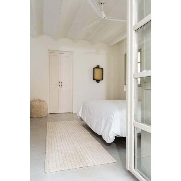 Ziloņkaula krāsas mazgājams/ar rokām darināts vilnas paklājs 170x240 cm Unexpected Wool – Lorena Canals-image-1