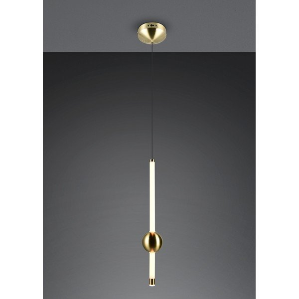 Misiņa krāsas LED piekaramā lampa ar regulējamu spilgtumu Melita – Trio-image-2