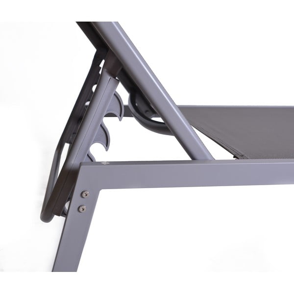 Pelēki metāla dārza atpūtas krēsli (2 gab.) Bari – Rojaplast-image-4