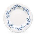 Balts/zils porcelāna šķīvis ø 27,5 cm Retro – BonBistro