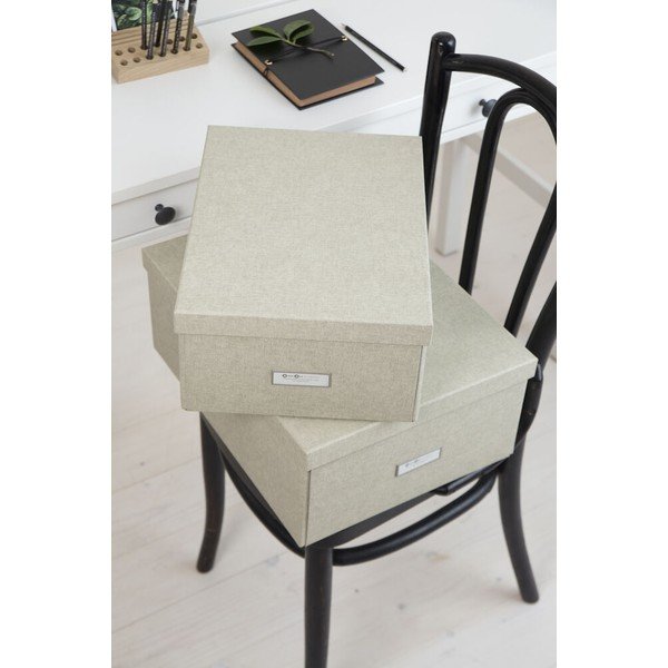 Uzglabāšanas kaste ar vāku Katrin – Bigso Box of Sweden-image-1