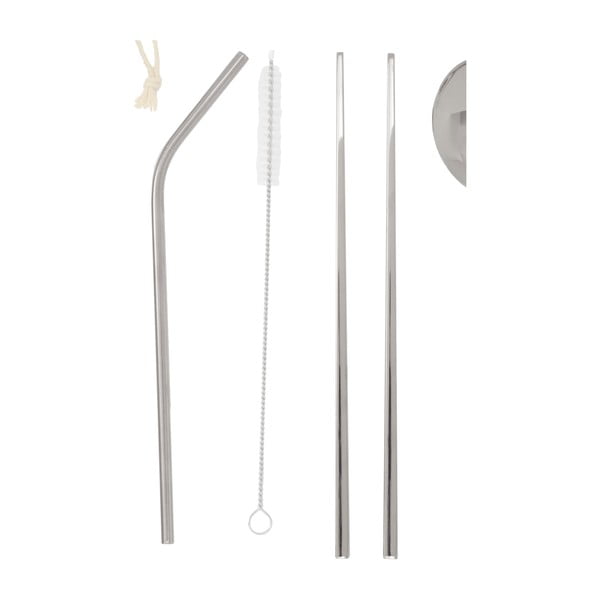 Sudraba krāsas nerūsējošā tērauda galda piederumi (6 gab.) Mimo – Premier Housewares-image-4