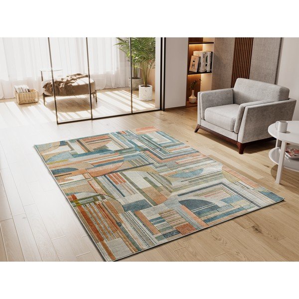 Paklājs viskozes 200x290 cm Bleik – Universal-image-1