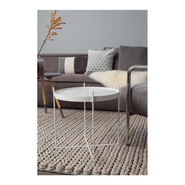 Balts žurnālgaldiņš Zuiver Cupid-image-1