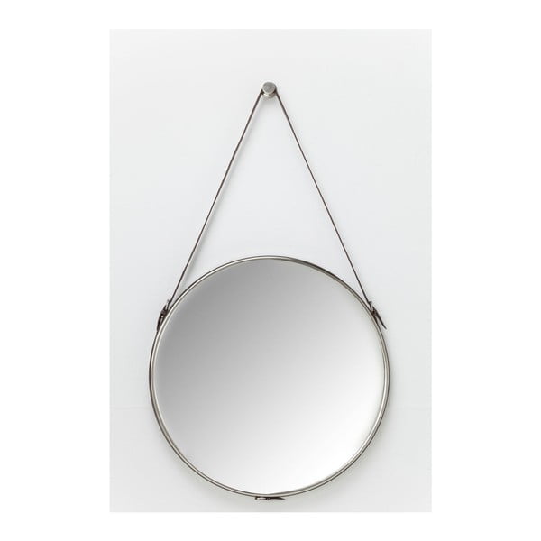 Sienas spogulis sudraba krāsā Kare Design Hacienda, Ø 61 cm