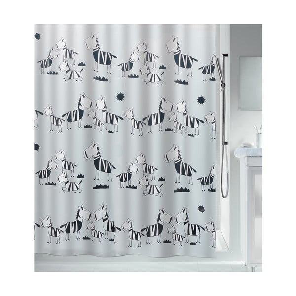 Dušas aizkars 180x200 cm Zebi – Spirella