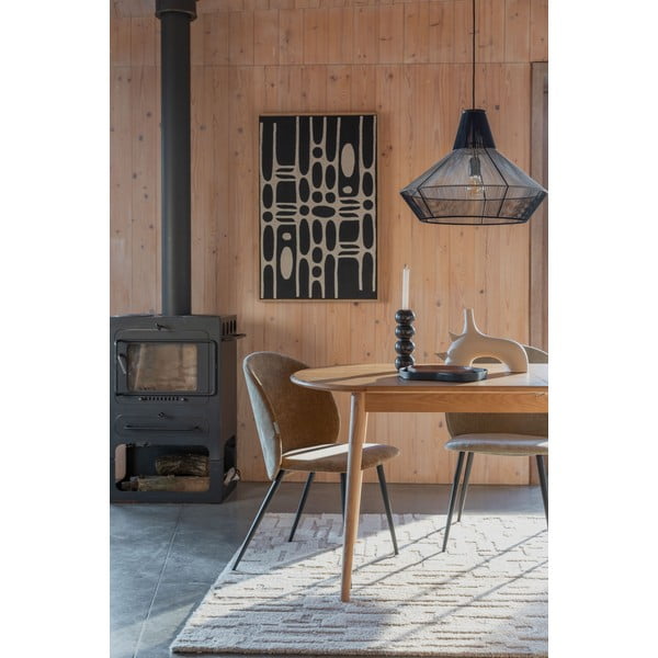 Izvelkams ēdamgalds ar papildu galda virsmu no ozolkoka imitācijas 90x180 cm Twist – Zuiver-image-1