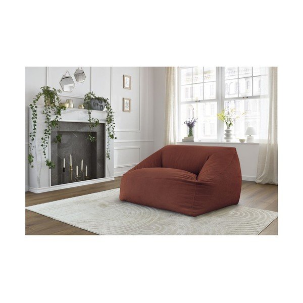 Oranžs velveta sēžammaiss Lilibet – Bobochic Paris-image-1