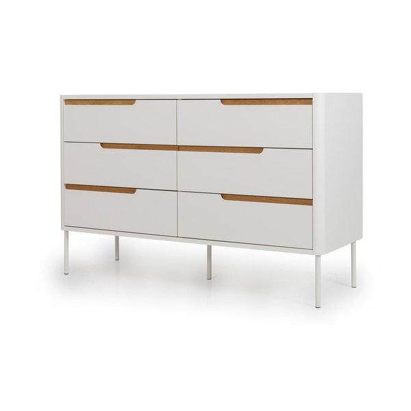Balta kumode Tenzo Switch, 130 x 83 cm-image-3