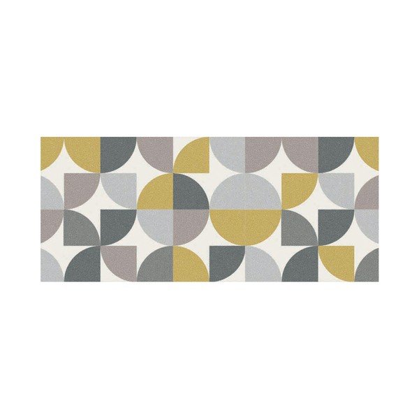 Floorita Seventy dzelteni pelēks paklājs, 60 x 140 cm-image-2