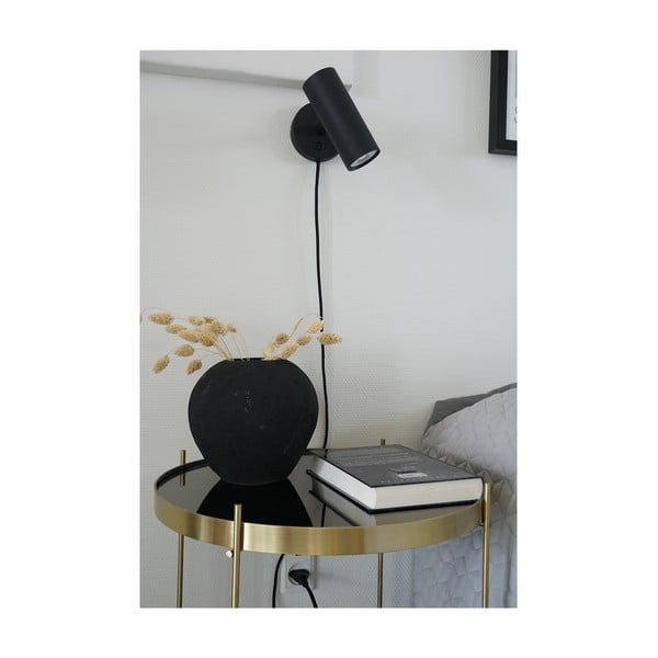 Melna sienas lampa Paris – House Nordic-image-2