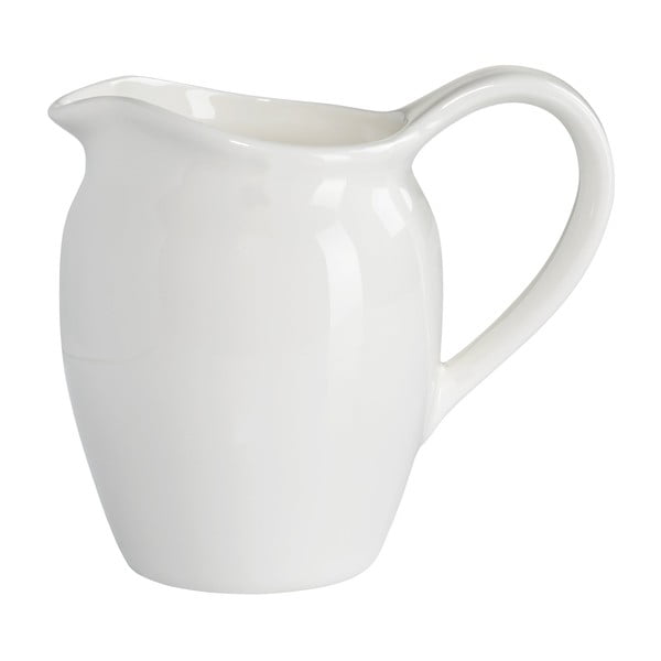 Balta porcelāna piena krūze Maxwell & Williams Basic, 330 ml