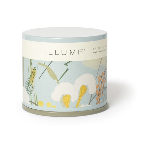 Aromātiskā svece degšanas laiks 50 h Fresh Sea Salt – ILLUME x Bloomingville