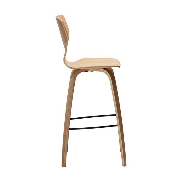 Dabīga toņa bāra krēsls (sēdekļa augstums 75 cm) S.I.T – DAN-FORM Denmark-image-2
