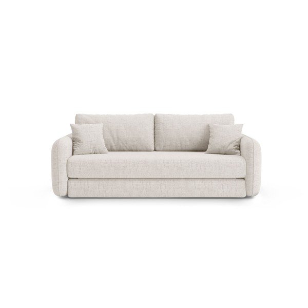 Krēmkrāsas salokāms dīvāns 225 cm Dormi – Micadoni 
