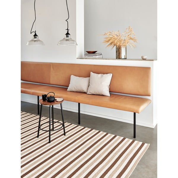 Bēšs iekštelpu un āra paklājs 70x120 cm Teo Brown – Pappelina-image-1