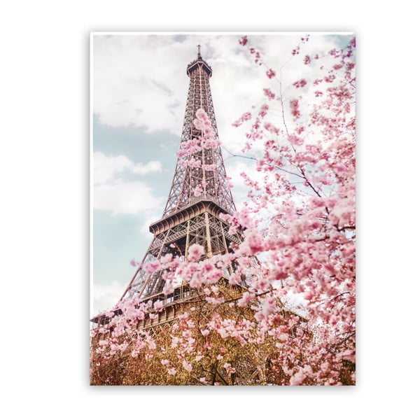 Image Styler Glasspik Romantic Eiffel, 70 x 100 cm