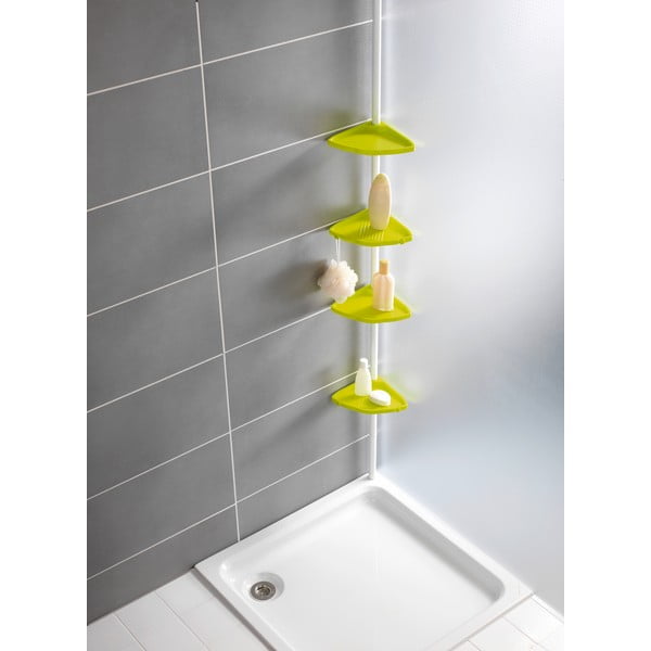 Dzeltens teleskopiskais dušas plaukts Wenko Compact-image-3