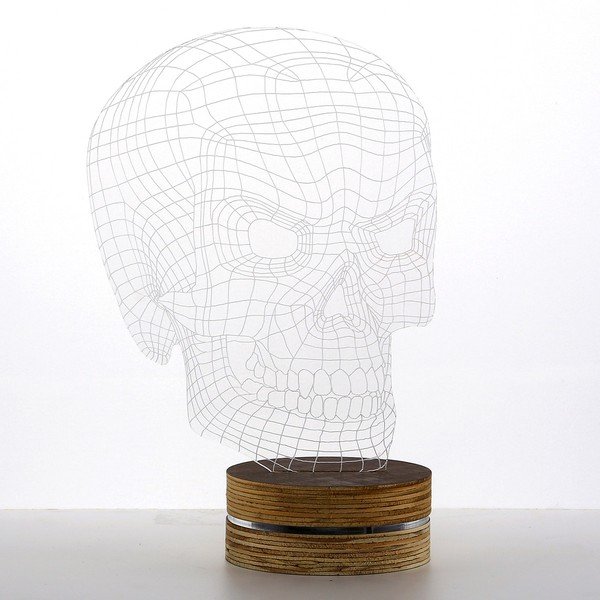 3D galda lampa Bad Skull-image-2