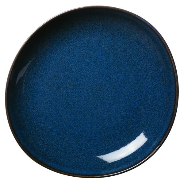 Tumši zila keramikas bļoda Villeroy & Boch Like Lave, 27 x 28 cm
