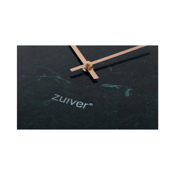 Zaļš marmora sienas pulkstenis Zuiver Marble Time-image-4