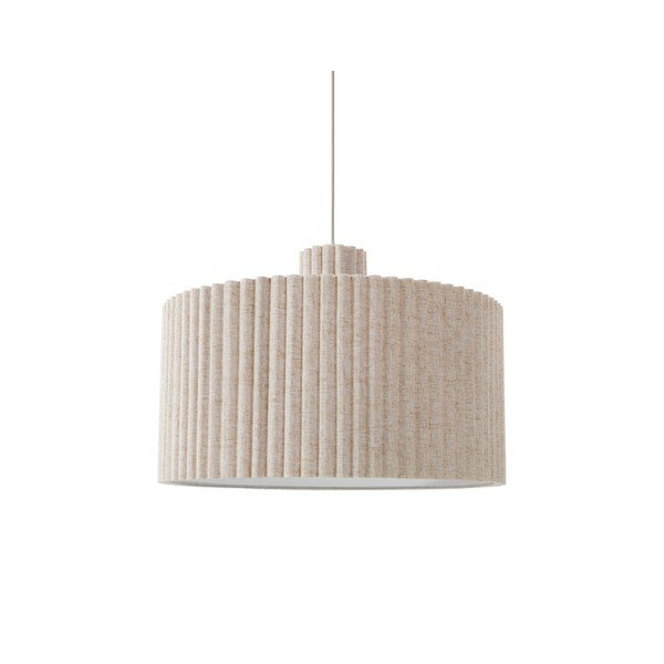 Bēša lina piekaramā lampa ø 60 cm Alina – Jotex