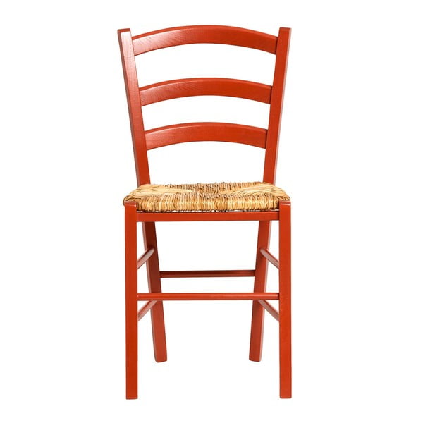 2 sarkanu ēdamistabas krēslu komplekts Marckeric Paloma