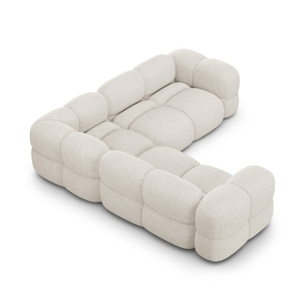 Bēšs stūra dīvāns Loretto – Cosmopolitan Design-image-4