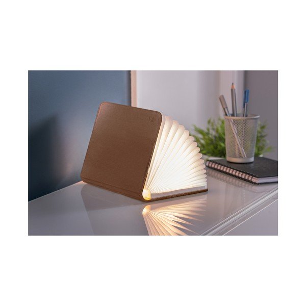 LED galda lampa ar auduma abažūru (augstums 2,5 cm) Booklight – Gingko-image-4