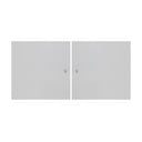 Baltas durvis moduļu plauktu sistēmai (2 gab.) 32x33 cm Mistral Kubus – Hammel Furniture