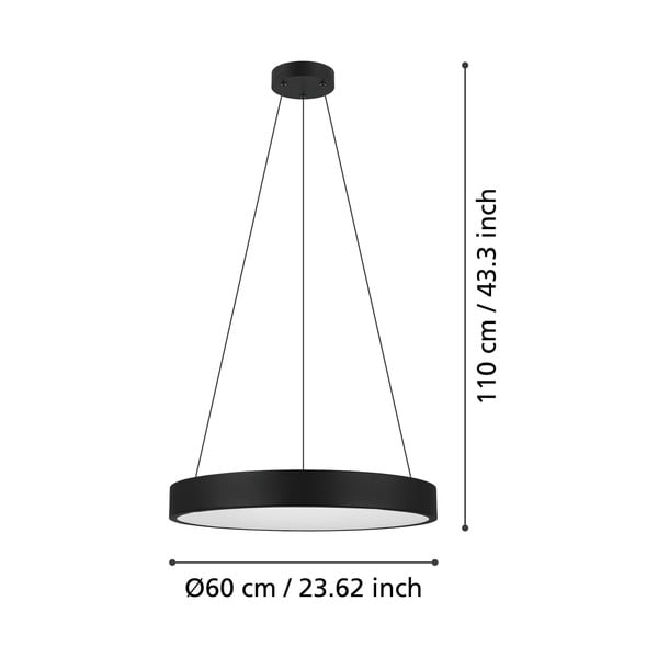 LED viedā piekaramā lampa 6,5 W MARGHERA-Z – EGLO-image-2