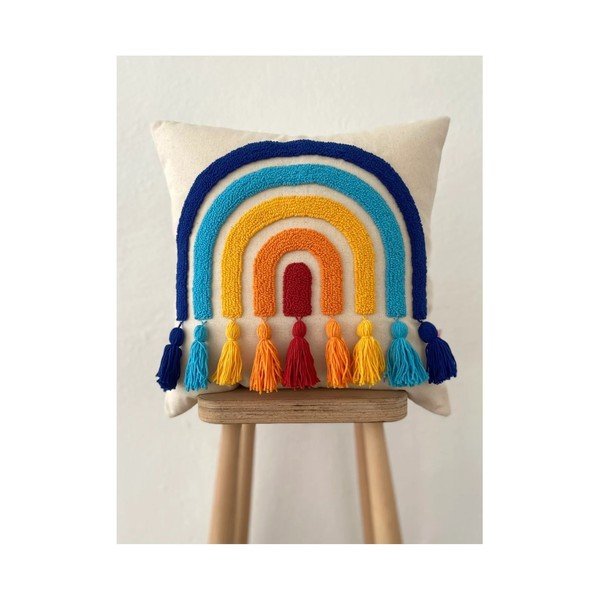 Spilvendrāna 45x45 cm Rainbow – Oyo home