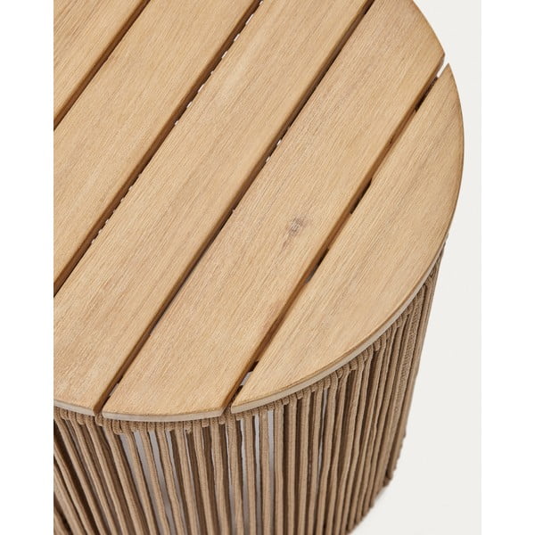 Apaļš dārza sānu galdiņš ø 40 cm Mesa – Kave Home-image-4